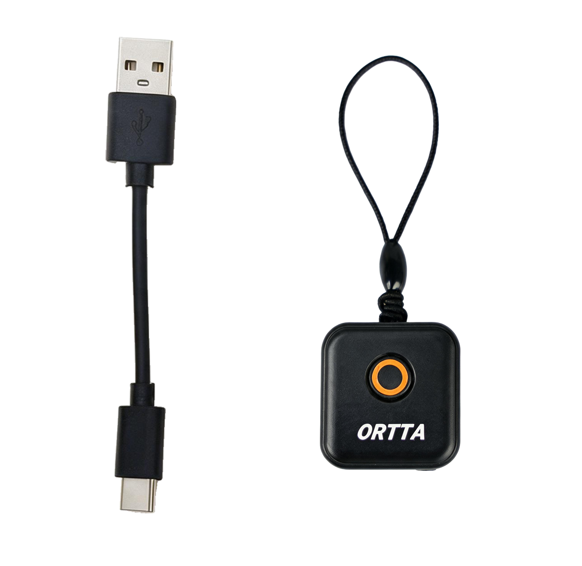 Box contents: Io with lanyard and USB charging cable
