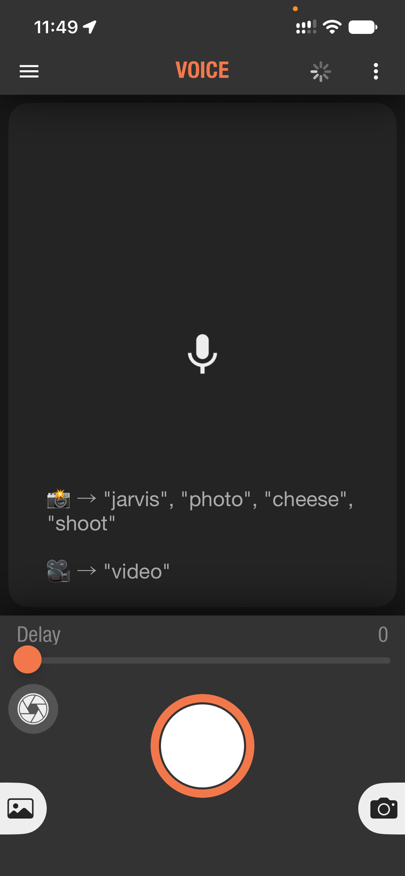 Ortta app Voice page