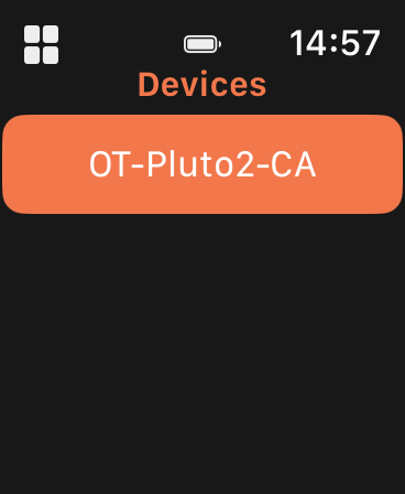 Devices page listing OT-Pluto2-CA